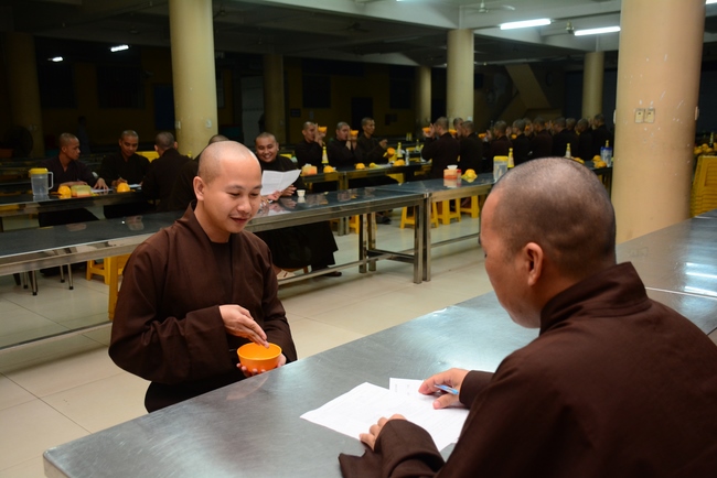 Examining before the fully ordination