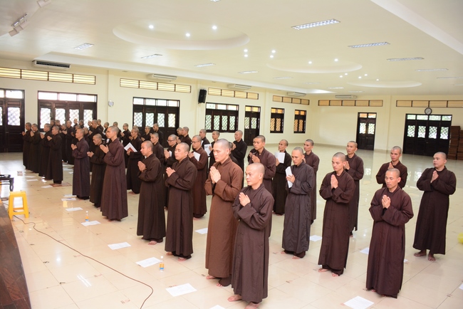 Examining before the fully ordination