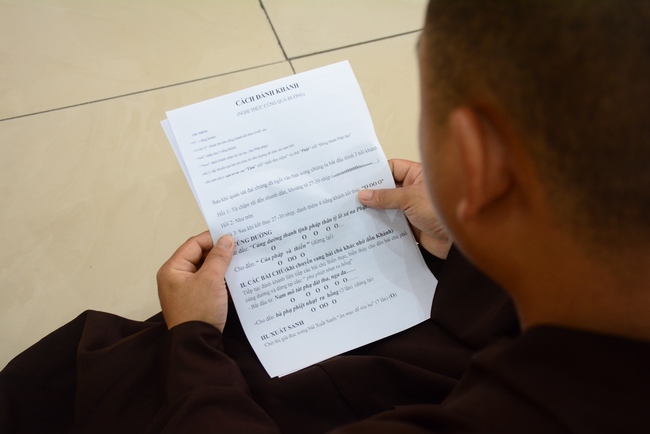 Examining before the fully ordination