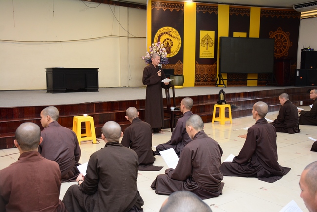 Examining before the fully ordination