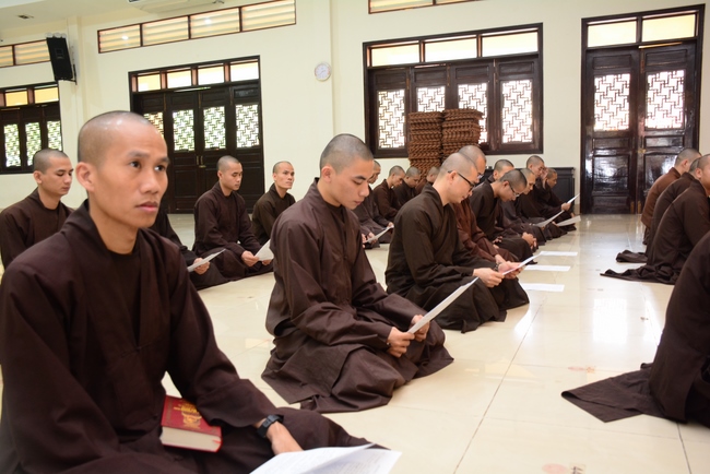 Examining before the fully ordination