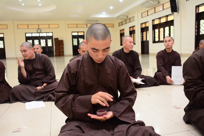 Examining before the fully ordination