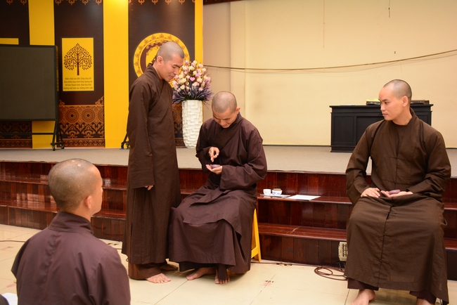 Examining before the fully ordination