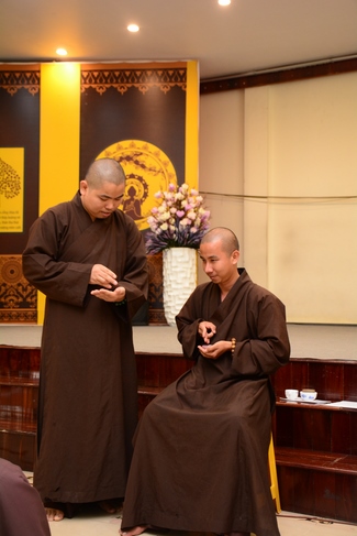 Examining before the fully ordination