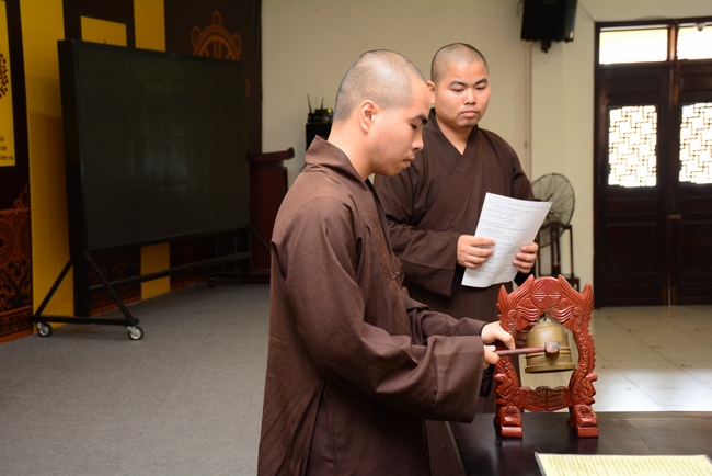Examining before the fully ordination