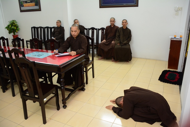 Examining before the fully ordination