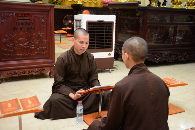 Examining before the fully ordination