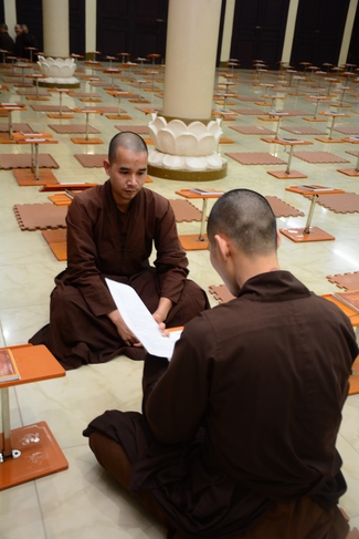 Examining before the fully ordination