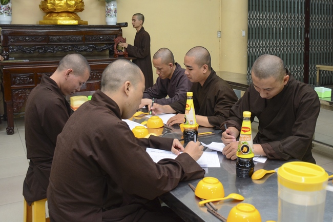 Examining before the fully ordination