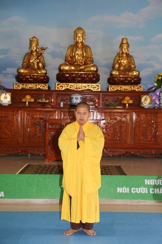 One-day cultivation of reciting the Buddha’s name at Dong Cao Pagoda in Thanh Hoa province