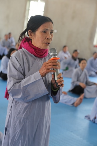 One-day cultivation of reciting the Buddha’s name at Dong Cao Pagoda in Thanh Hoa province