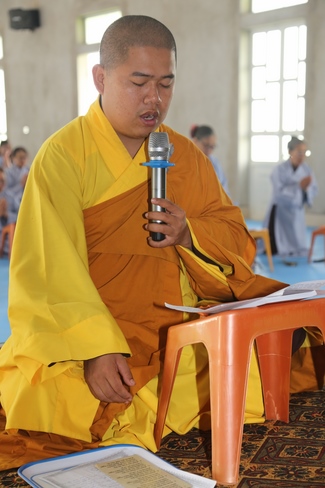 One-day cultivation of reciting the Buddha’s name at Dong Cao Pagoda in Thanh Hoa province