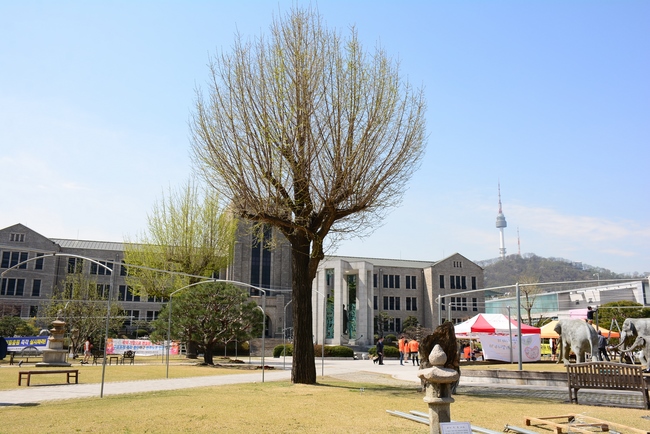 VISITING DONGGUK UNIVERSITY AND PREACHING DHARMA IN NONSAN.