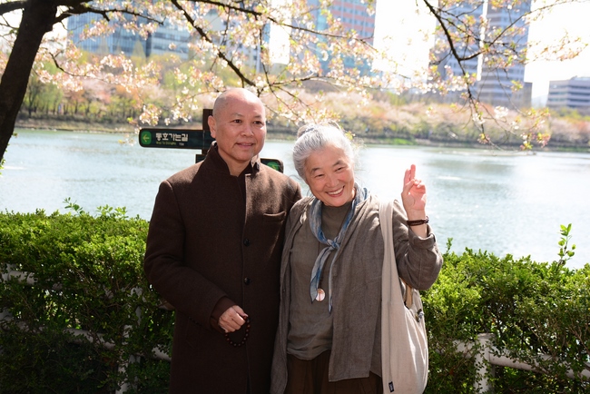 VISITING DONGGUK UNIVERSITY AND PREACHING DHARMA IN NONSAN.