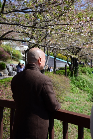 VISITING DONGGUK UNIVERSITY AND PREACHING DHARMA IN NONSAN.