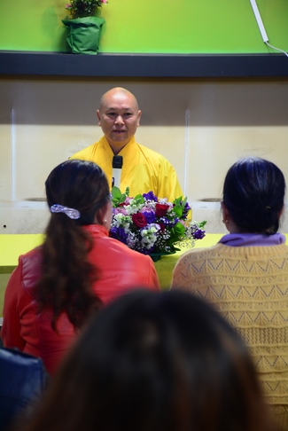 VISITING DONGGUK UNIVERSITY AND PREACHING DHARMA IN NONSAN.