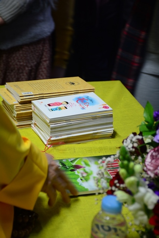 VISITING DONGGUK UNIVERSITY AND PREACHING DHARMA IN NONSAN.