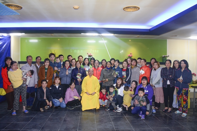 VISITING DONGGUK UNIVERSITY AND PREACHING DHARMA IN NONSAN.