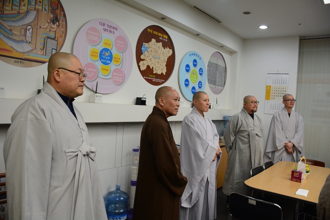 Visiting Temples In The Middle Korea