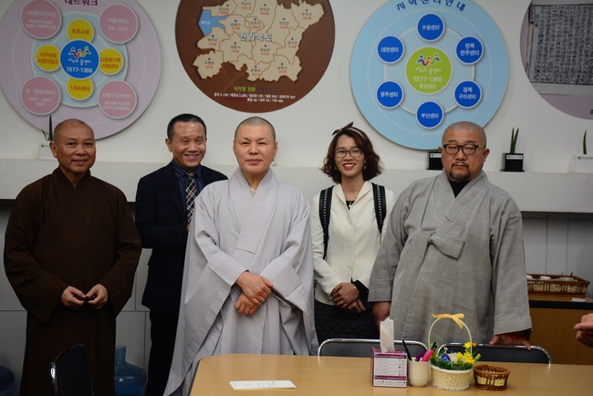 Visiting Temples In The Middle Korea