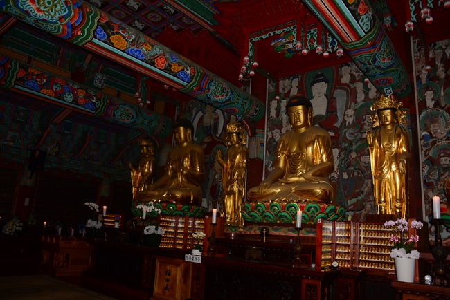 Visiting Temples In The Middle Korea