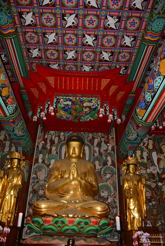 Visiting Temples In The Middle Korea