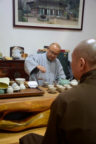 Visiting Temples In The Middle Korea