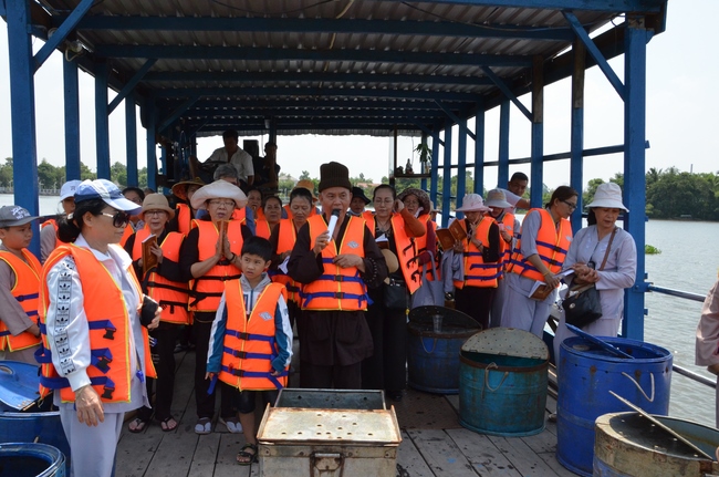 Releasing Creatures in Cu Chi District
