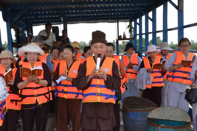 Releasing Creatures in Cu Chi District