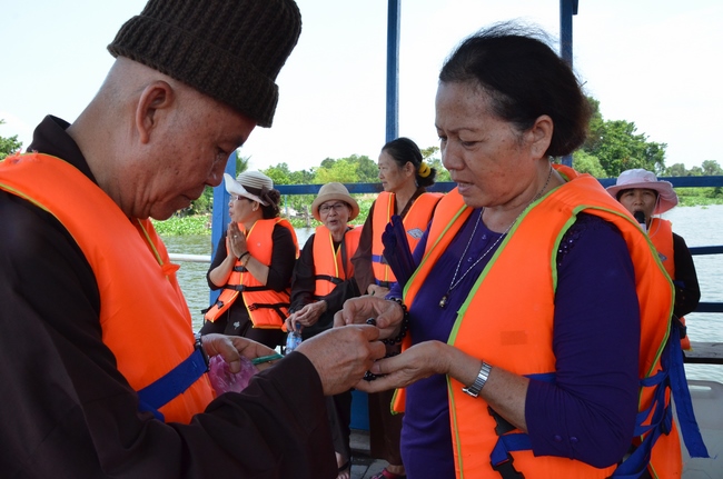 Releasing Creatures in Cu Chi District