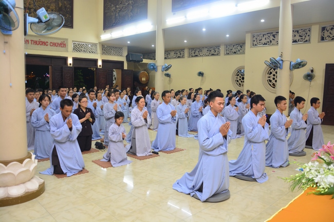 The first ordination ceremony in 2018