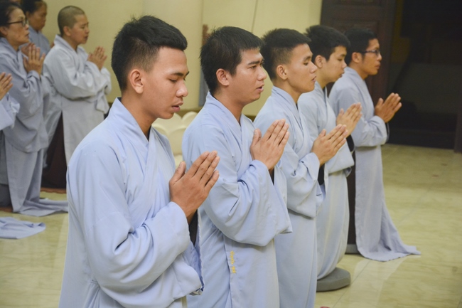 The first ordination ceremony in 2018