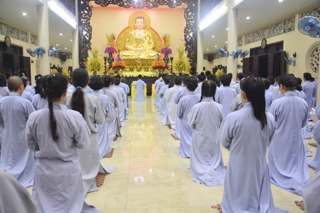 The first ordination ceremony in 2018