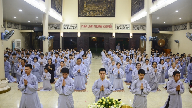 The first ordination ceremony in 2018