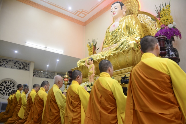 The first ordination ceremony in 2018