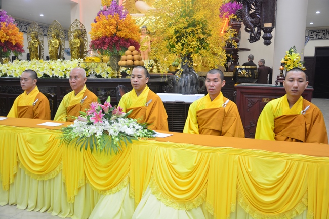 The first ordination ceremony in 2018