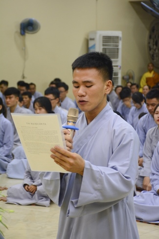 The first ordination ceremony in 2018