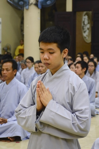 The first ordination ceremony in 2018