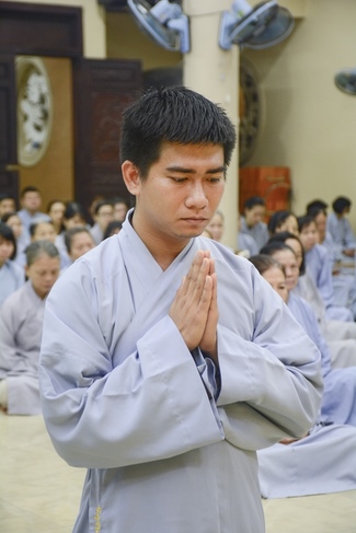 The first ordination ceremony in 2018