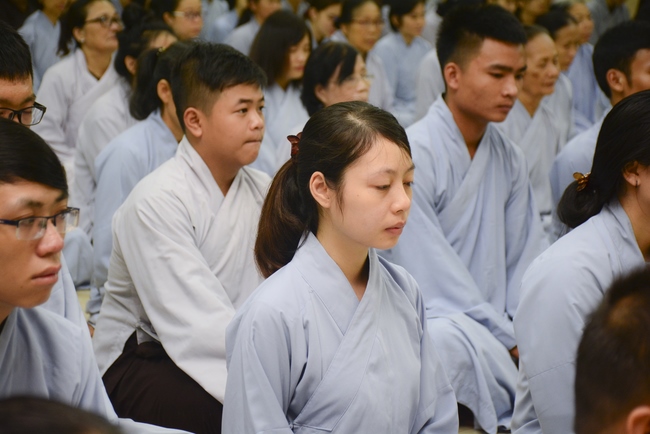 The first ordination ceremony in 2018