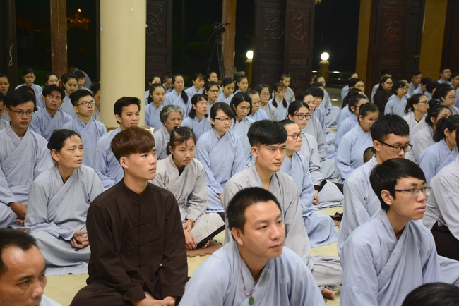 The first ordination ceremony in 2018