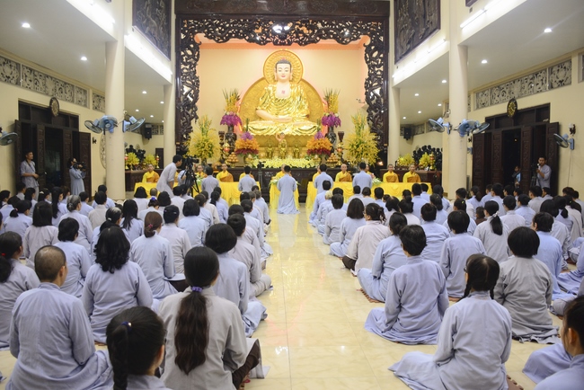 The first ordination ceremony in 2018