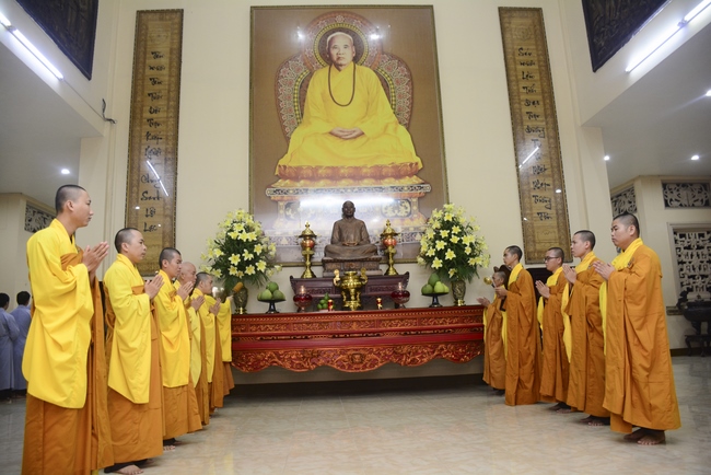 The first ordination ceremony in 2018
