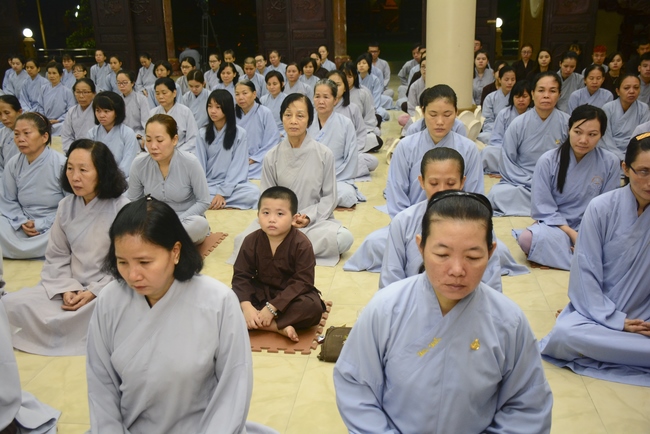 The first ordination ceremony in 2018