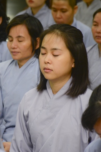 The first ordination ceremony in 2018