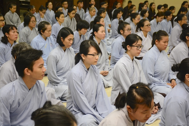 The first ordination ceremony in 2018