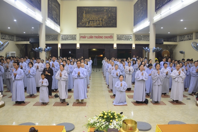 The first ordination ceremony in 2018