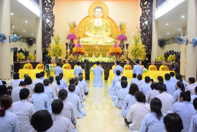 The first ordination ceremony in 2018