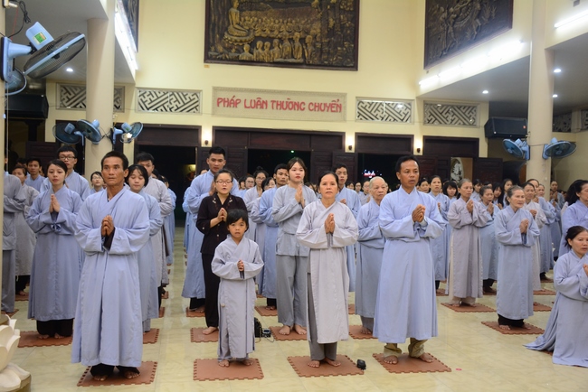 The first ordination ceremony in 2018