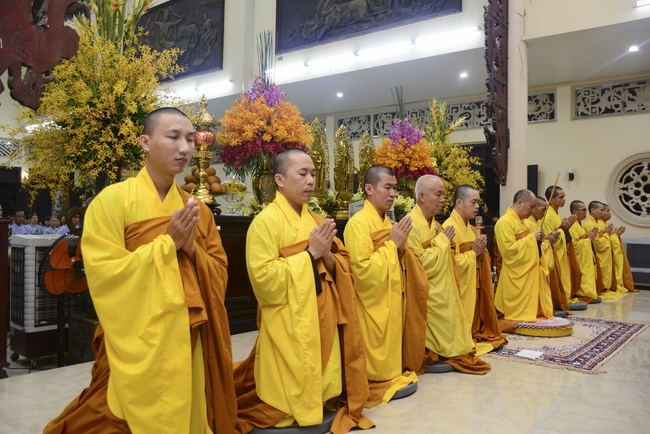 The first ordination ceremony in 2018